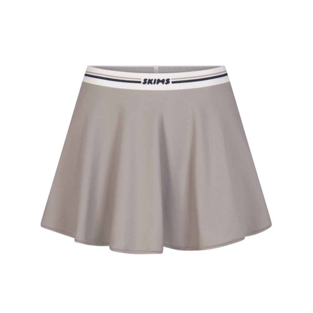 Skims Fits Everybody Logo Skort Smoke Size M Brand New